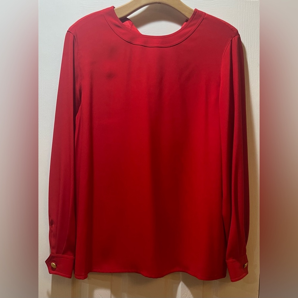 Red Blouse by Starlington. EUC